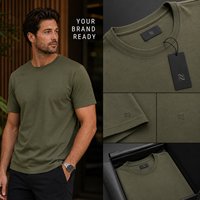 T-shirts personnalisés pour hommes JENI, 150 g/m², séchage rapide, respirants, col rond, pour commandes en gros OEM, étiquette privée, livraison rapide
