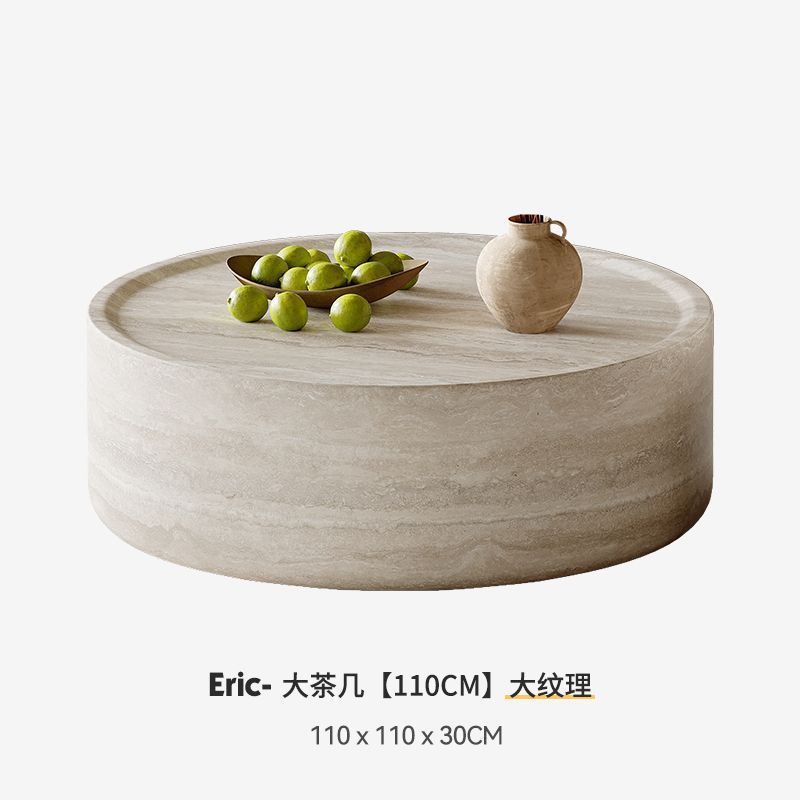 โต๊ะกาแฟลายหินอ่อนสีขาวนวล [110*30ซม.]