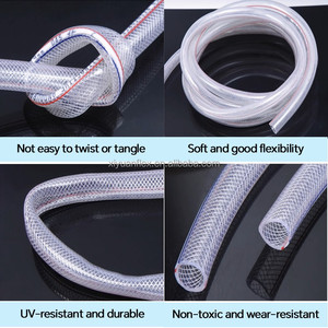 <span class=keywords><strong>Tubo</strong></span> Flessibile Non Tossico Intrecciato, <span class=keywords><strong>Tubo</strong></span> Trasparente in PVC Rinforzato con Fibra per Acqua e <span class=keywords><strong>Giardino</strong></span> - Product Image 3