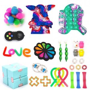 Juego de Juguetes Antiestrés de Espuma PU y Plástico: Kit de Spinner Fidget de Burbujas 0068, Set Popper y Caja Sorpresa Pop Cube - Product Image 2