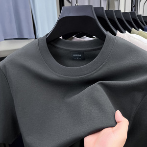 T-Shirt Casual da Uomo di Alta Qualità in Misto Cotone, <span class=keywords><strong>Manica</strong></span> <span class=keywords><strong>Corta</strong></span> Estiva, Traspirante, Stile Vintage, Vestibilità Comoda, Vendita all'Ingrosso - Product Image 6