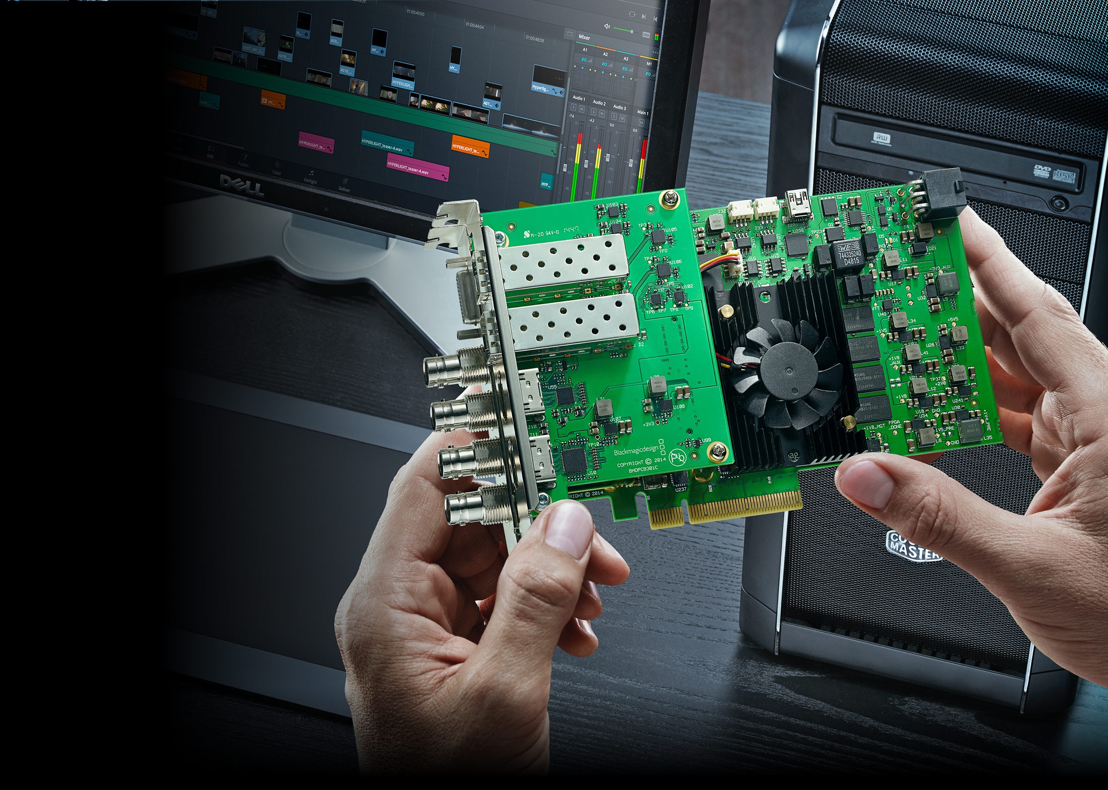 DeckLink 8K Pro ビデオキャプチャーカード Blackmagic DeckLink 8K Pro - BLDLKPR8K12G - BMD