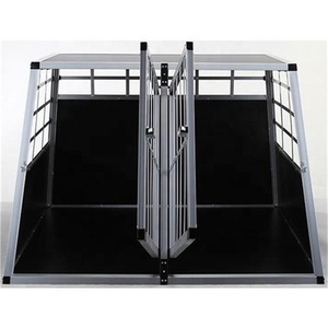 Cage de transport pour chien en aluminium à Double porte, meilleure vente - Product Image 5