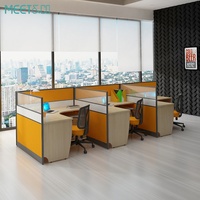 Cloison de bureau moderne pour postes de travail en cubicle en extérieur, à domicile, à l'hôpital, en atelier, pour le personnel informatique