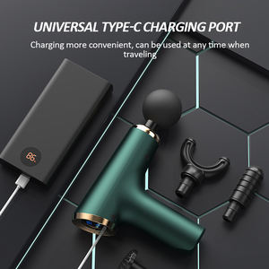 Professionelle Handmassagepistole, Wiederaufladbare Leise Perkussionsmassagegerät für Fitness-Regeneration & Ganzkörperpflege - Product Image 6