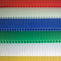 Panneau en plastique ondulé personnalisé, PP Corex, feuille légère, antistatique, stabilisé aux UV, pour l'emballage et la signalisation