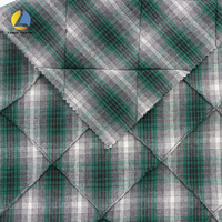 Vintage Streetwear Vêtement Textile Tissé Plaid Uni 100% Coton Vichy Jacquard Tissu Pour La Décoration Intérieure Vêtements