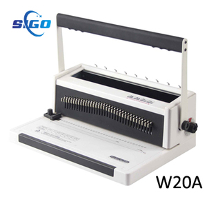 SG-W20A Trung Quốc Bán Buôn A4 Dây Máy Tính Ràng Buộc Chất Lượng Cao Bìa Cứng Dây Cuốn Sách Máy Tính Ràng Buộc Với Giá Tốt - Product Image 2