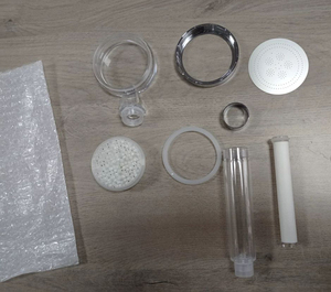 <span class=keywords><strong>Soffione</strong></span> <span class=keywords><strong>doccia</strong></span> ionico con <span class=keywords><strong>doppio</strong></span> filtro per bagno - Product Image 3