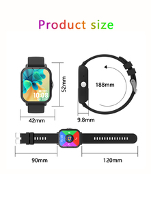 Nouvelle Montre Connectée T13P 2026 avec Grand Écran de 1,83 Pouce, Appel Sans Fil, Suivi d'Activité pour Enfants, Moniteur de Fréquence Cardiaque et Longue Autonomie - Product Image 4