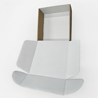 Boîte en papier kraft écologique/boîte d'expédition avec gaufrage, pelliculage brillant/mat - Emballage cadeau et carton d'emballage général