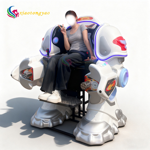 Voiture à pédales pour enfants en matériau FRP, alimentée par batterie, pour l'intérieur et l'extérieur - Équipement de terrain de jeu - Product Image 6