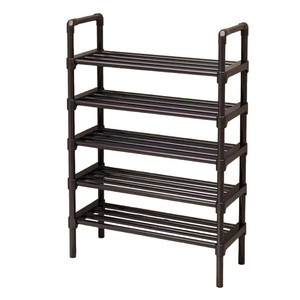 <b>Shoe</b> <b>Rack</b> Multi Tier Plastic Freestanding <b>Storage</b> For Home Indoor Hallway Dormitory Rental House Dustproof - Product Image 5
