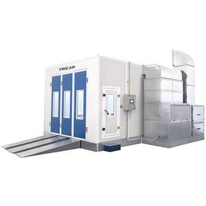 ट्रायर फास्ट शिपिंग इलेक्ट्रिक कार बेकिंग ओवन उच्च गुणवत्ता वाले स्प्रे बूथ ऑटो मरम्मत की दुकानों के लिए पोर्टेबल कार पेंटिंग केबिन - Product Image 2