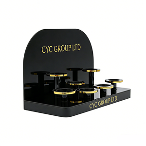 Supports d'affichage en acrylique personnalisés, portables, pour la vente au détail de parfums, bijoux, cosmétiques, présentoir de table pour magasin de détail - Product Image 3