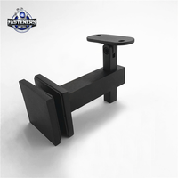 Support mural en acier inoxydable pour support de main courante verticale