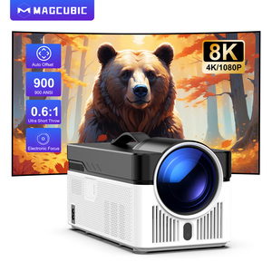 Projecteur intelligent Magcubic HY450 Android 14 LED Wifi6 BT5.4 Auto 900ANSI Portable pour la maison et les films en plein air - Product Image 4