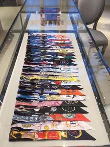 Pañuelos de Seda de 6 cm de Ancho con las 26 Letras del Alfabeto para Mujer, Lazos para Asas de Bolsos, Cinta Decorativa para Bolsos - Product Image 5