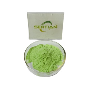 Poudre d'extrait d'herbe d'orge en vrac de qualité alimentaire Bouteille de tambour emballée d'astragaloside d'ingrédient actif d'approvisionnement d'usine vert naturel - Product Image 1