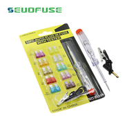 Boîte d'emballage de vente profil bas mini fusible de voiture de taille standard kits assortis pour voiture