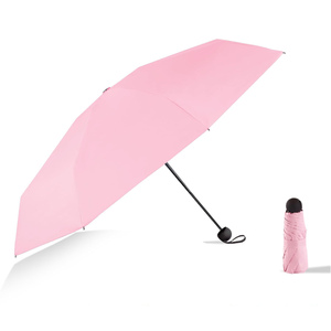 Custom Logo <b>Umbrella</b> UV Protection Travel <b>Umbrella</b> Small Portable <b>Windproof</b> Promotional Rain Sun <b>Umbrella</b> With Logo - Product Image 1