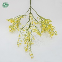 Daun Limonium Buatan Desmodium 75cm Warna-warni untuk Dekorasi Meja Pernikahan, Dekorasi Rumah & Kantor, Grosir