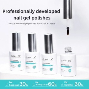 Gel UV pour ongles de haute qualité, non toxique, sans HEMA, sans TPO, à effet renforcé, 18 ml, vente chaude, vegan - Product Image 4
