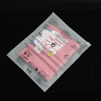 Sac en plastique CPE givré imprimé en héliogravure, recyclable et personnalisé, avec fermeture éclair supérieure pour chaussures, chaussettes, fourrures - Polybag du fabricant