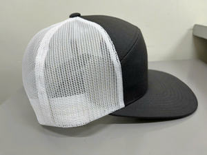 Gorra de camionero con logotipo 3D de 7 paneles personalizada, forma de marca de alta calidad 168, gorra exterior de caza al por mayor, gorra de camionero con malla trasera, tamaño adulto - Product Image 4