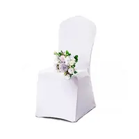 椅子カバー結婚式用椅子カバーダイニングチェアカバーhousse de chaise blanche