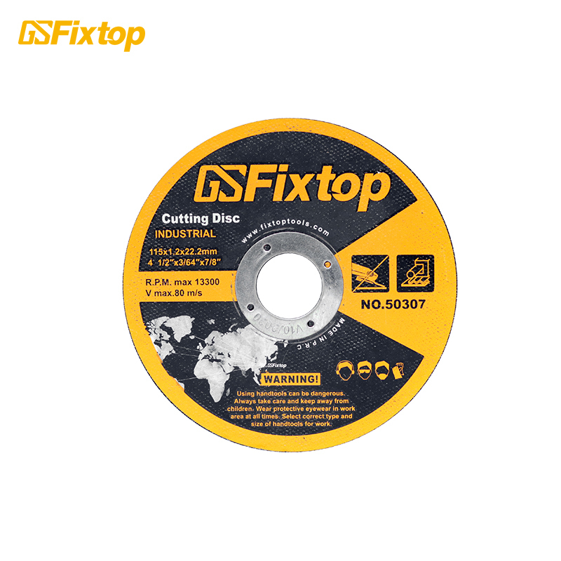Диск для резки GSFIXTOP плоский, 12 мм, нержавеющая сталь, 110 раз, абразивный режущий диск