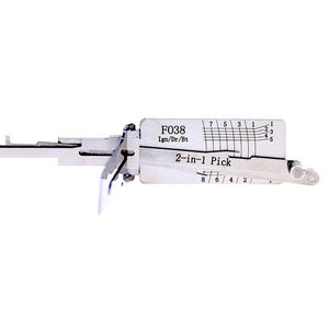 LISHI herramientas FO38 Ign/<span class=keywords><strong>Dr</strong></span>/Bt (8-corte) 2 en 1 A para Ford cerradura de la puerta de apertura cerrajero abridor de la puerta - Product Image 3