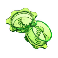 Hachoir à ail 4ème génération - Gingembre, herbes, ail et plus - Hachoir manuel sans BPA (transparent) 1 pièce