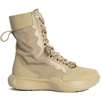 Bottes d'entraînement légères avec fermeture éclair et lacets, doublure en maille respirante, antidérapantes, mi-mollet, pour le travail