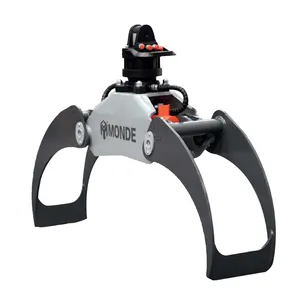 Escavatore di vendita calda foresta di legno grappolo Multi-tonnellaggio idraulico log grapple