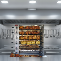 Machine à poulet rôti XY de grande capacité pour cuisine et snack-bar