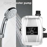 Chauffe-eau domestique compact 24V avec robinet de douche et pompe de surpression automatique à onduleur 110V/240V