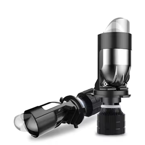 ไฟสปอร์ตไลท์ LED H4 กำลังสูงแบบเลนส์คู่สองสี DDL ติดตั้งง่ายแบบไม่ทำลายโครงสร้าง ระบบไฟสำหรับรถจักรยานยนต์และรถยนต์ - Product Image 2