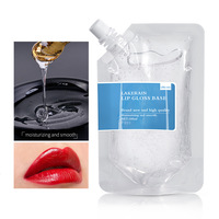 Base de rouge à lèvres DIY longue tenue, brillant liquide mat hydratant et waterproof avec paillettes pour la fabrication de gloss à lèvres