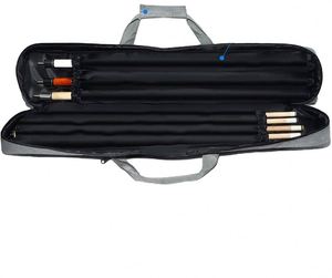 Étui de transport souple et robuste pour queues de billard, personnalisé, étanche, en toile Oxford, pour 3 queues et 4 fers, résistant à l'usure, certifié BSCI - Product Image 1