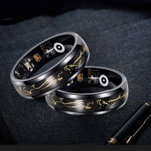 पैटर्न स्मार्ट रिंग, हार्ट रेट ब्लड ऑक्सीजन स्लीप मॉनिटर, फिटनेस ट्रैकर रिंग - Product Image 4