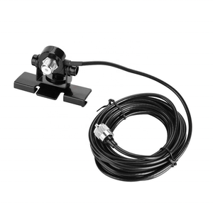 <b>Car</b> Truck Ham Two Way Amateur Mobile Radio Antenna Mount <b>Clamp</b> Bracket with Cable - Product Image 4