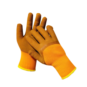 Giá rẻ hơn sự mềm mại 7g Acrylic Terry chải mùa đông cách điện cao su bọt ngâm găng tay - Product Image 3