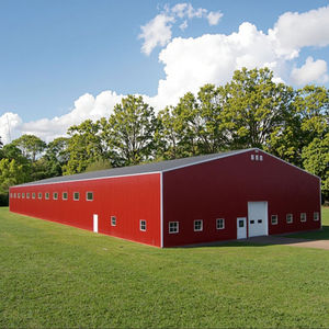 אורן סוס לשפוך מבני פלדה פרפאב בניין מסגרת פלדה לאסם פארק סוס מכוסה זירת רכיבה על סוסים סוסים - Product Image 1