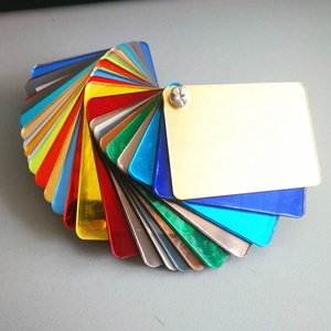 Lastra in <span class=keywords><strong>Plexiglass</strong></span> a Specchio <span class=keywords><strong>Argento</strong></span> e Oro, Lastra Acrilica a Specchio - Product Image 1