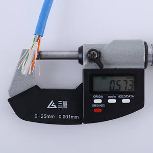 <span class=keywords><strong>Catégorie</strong></span> <span class=keywords><strong>6A</strong></span> (Cat <span class=keywords><strong>6A</strong></span>) Câblage structuré U/UTP 23AWG LSOH <span class=keywords><strong>Câble</strong></span> réseau en cuivre massif Bleu 305m Bobine en bois - Product Image 6