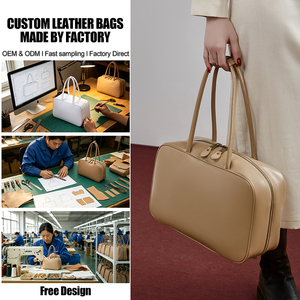Custom Borsa Mano Pelle Vera <span class=keywords><strong>Donna</strong></span> Marchio Privato Fabbricante OEM ODM Pelle Grano Superiore Borsa Spalla - Product Image 3