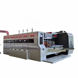 Xinglong New Type Full automatic High speed printing slotting die-cutting with Vibrator stacker machine