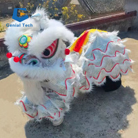 Costume de tête de danse du lion traditionnel chinois JN-Z239 Fok San