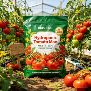 Engrais hydrosoluble <span class=keywords><strong>NPK</strong></span> 5-3-7 enrichi en calcium <span class=keywords><strong>pour</strong></span> <span class=keywords><strong>tomates</strong></span>, poivrons et aubergines, spécialisé dans la famille des Solanacées <span class=keywords><strong>pour</strong></span> culture hydroponique - Product Image 3